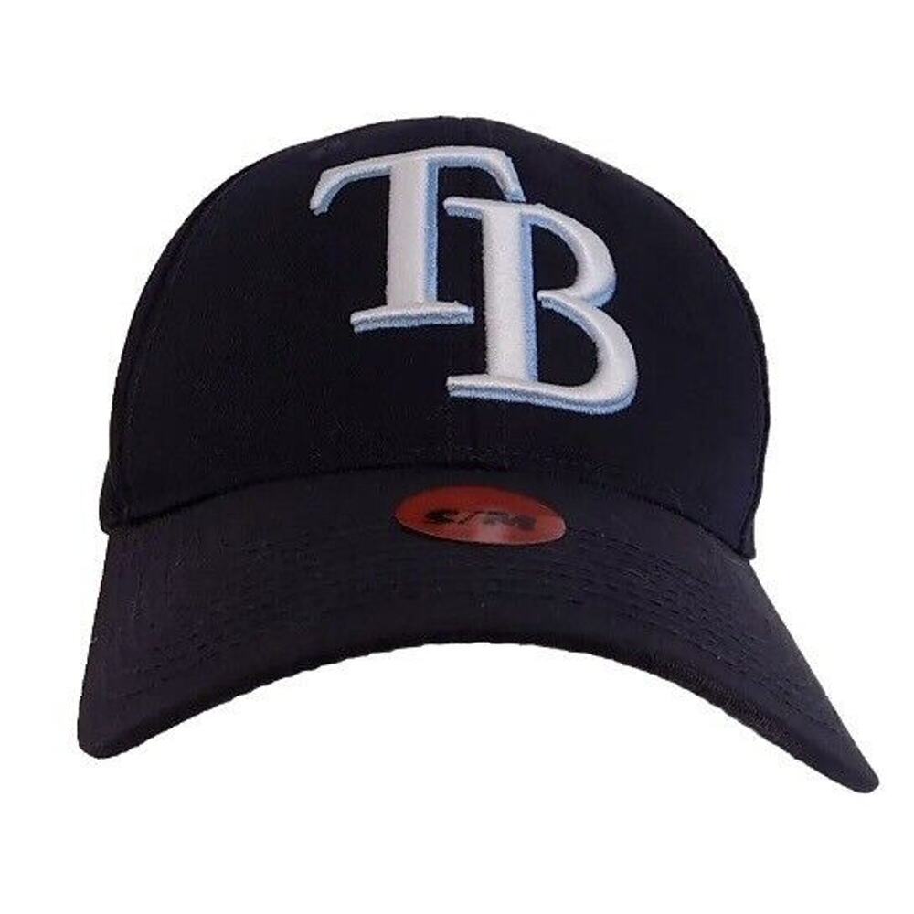 Tampa Bay hat adjustable navy size Small/Medium unisex MLB NEW - Picture 8 of 8